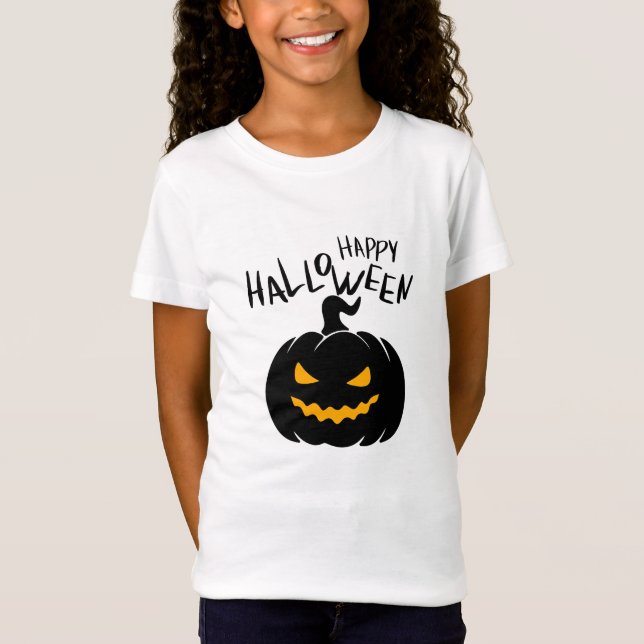 Happy Halloween T-shirt (Frente)