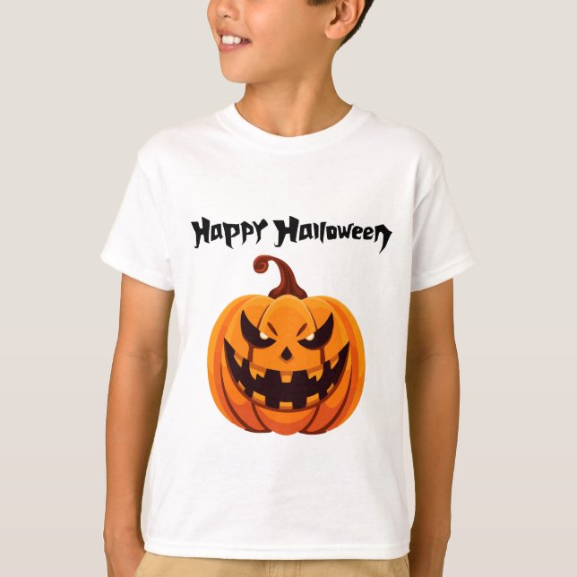 Happy Halloween T-shirt (Frente)