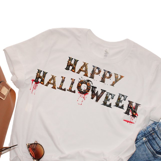 Happy Halloween T-Shirt de Posh Little Finds (Criador carregado)