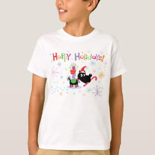 Happy Holidays! dog T-shirt