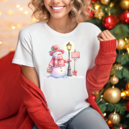 Happy Holidays Snowman T-shirt