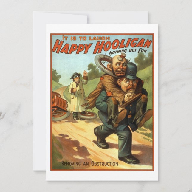 Happy Hooligan - Remoção de uma obstrução (Frente)
