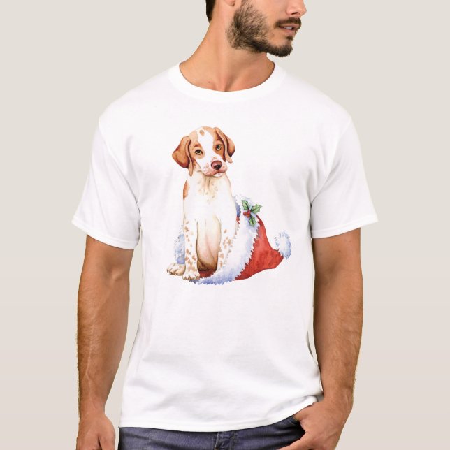 Happy Howliday Pointer T-Shirt (Frente)