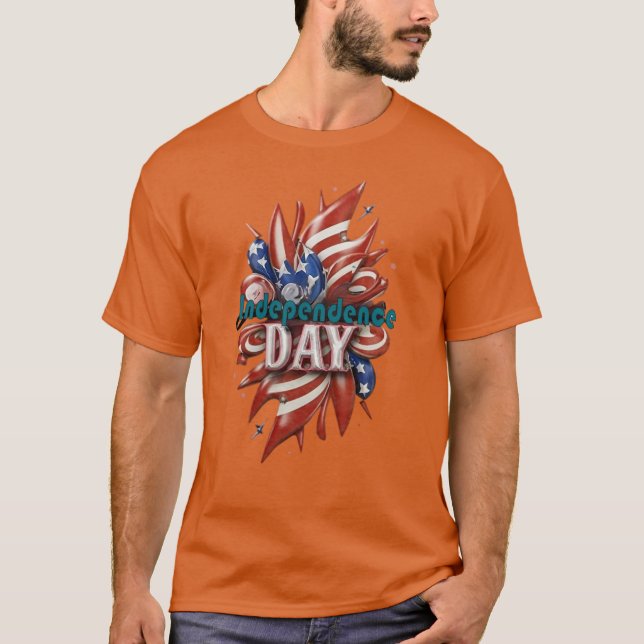 Happy Independence T-SHIRT (Frente)