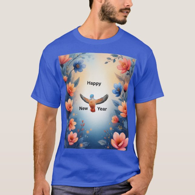 Happy New Year 2026 T-Shirt | Festive Celebration  (Frente)
