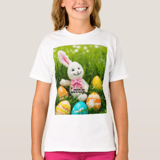 Happy Plush Easter Bunny T-shirt