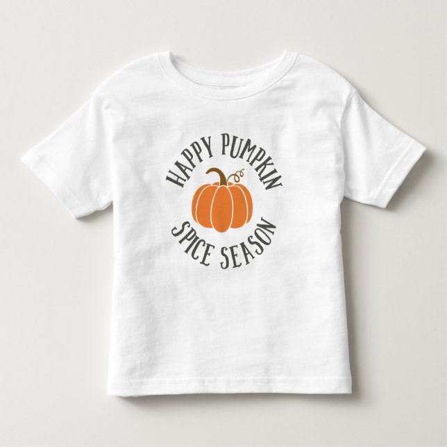 Happy Pumpkin Spice Season T-Shirt (Frente)