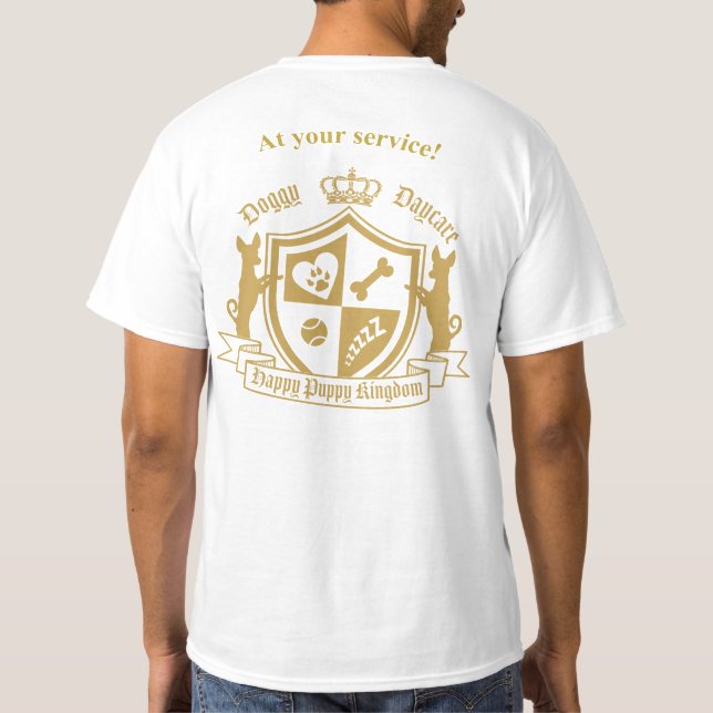 Happy Puppy Kingdom T-Shirt (Verso)