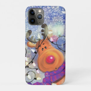 Happy Reindeer capas de iphone de Natal