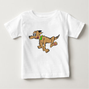 Happy Running Dog - T-shirt de Jersey personalizá