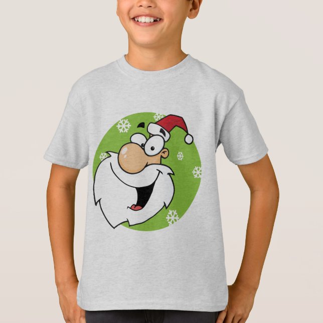 Happy Santa Clause T-shirts e presentes (Frente)
