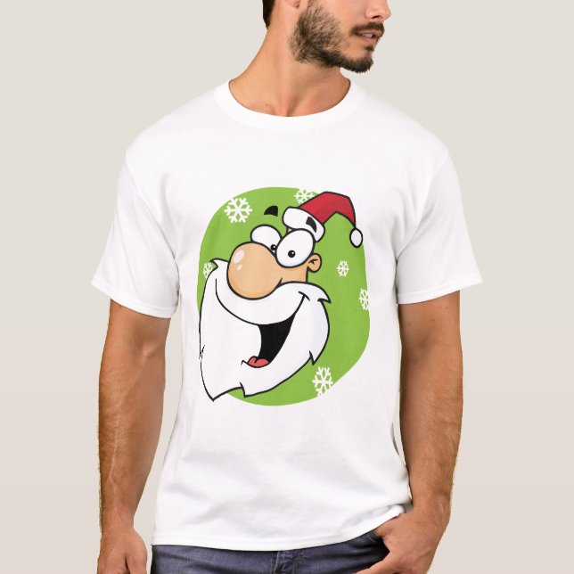 Happy Santa Clause T-shirts e presentes (Frente)