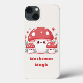 "Happy Shroom – Cottagecore Mushroom Magic"