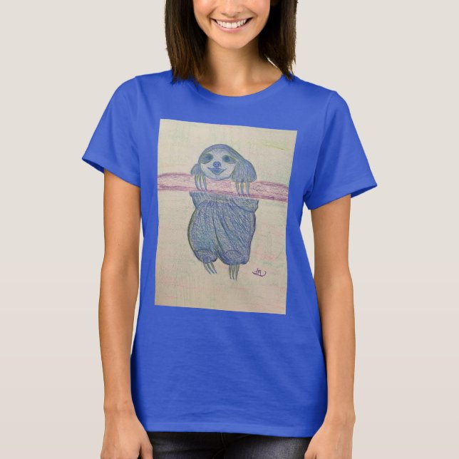 Happy Sloth T-Shirt (Frente)