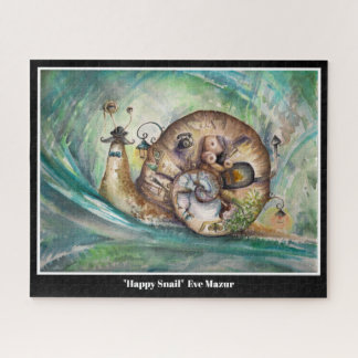Happy Snail Quebra-cabeça