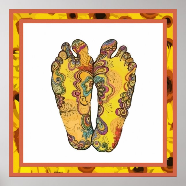 Happy Tappy 'Hippy Feet Poster (Frente)