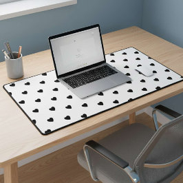 Happy Valentine’s Day Black Heart Design 