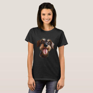 Happy Wirehaired Dachshund T-Shirt