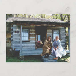 Har-Ber Village pioneiras mulheres postam cartão