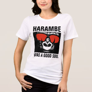 HARAMBE gorilla ERA UMA BOA T-Shirts DE ALMA