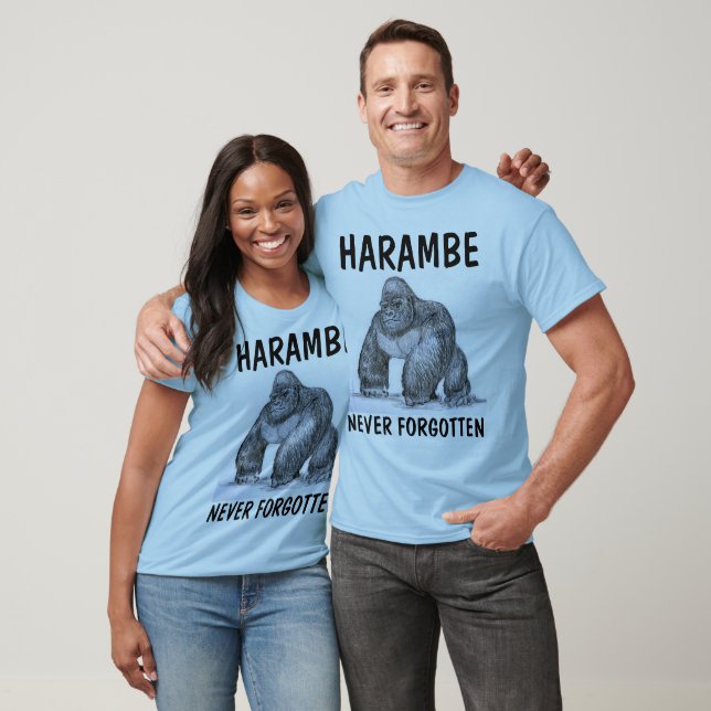 HARAMBE GORILLA T-shirts (Unissex)