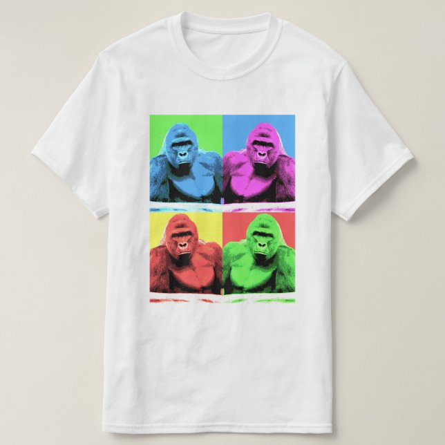 Harambe Pop Art T-shirt (Frente do Design)