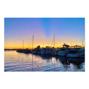 Harbour Sunset San Diego, Califórnia Foto