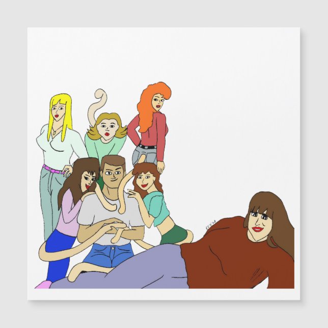 harém-de-cauda (Frente)