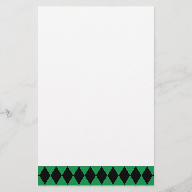 Harlequin Green e Black (Frente)