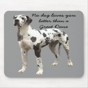 Harlequin Mousepad de great dane