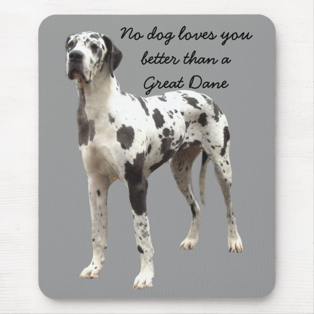 Harlequin Mousepad de great dane (Frente)