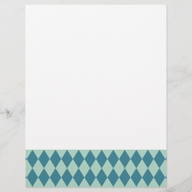 Harlequin Seafoam e Teal (Frente)