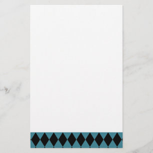 Harlequin Teal e Black