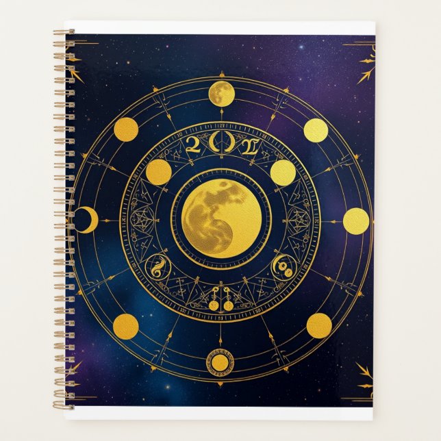 Harmonia Celestial: O Planejador Zodiac (Frente)
