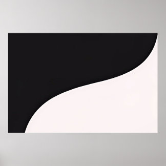 Harmonia Curva - Impressão de Arte de Arco Minimal