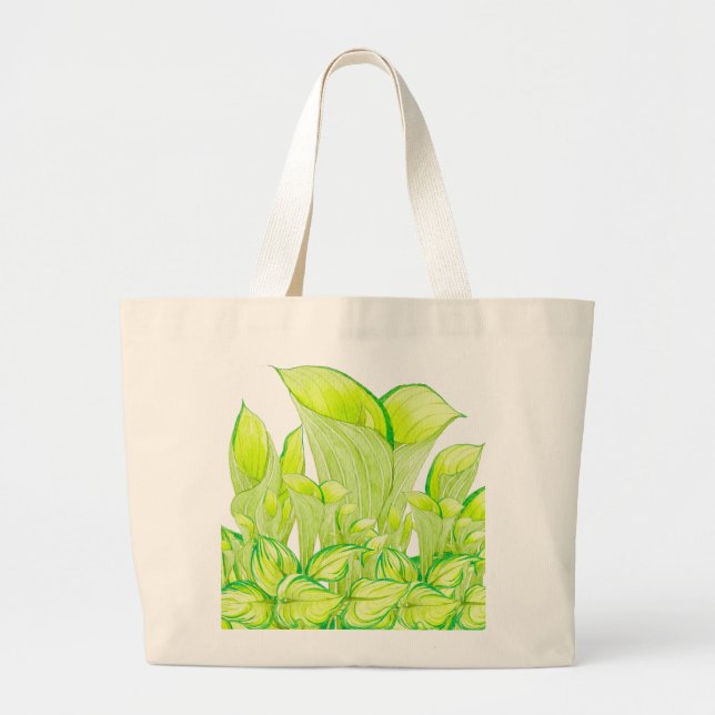 "Harmonia em Verde" em um Bolsa Jumbo (Frente)