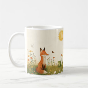Harmonia Matinal – Caneca de Café da Raposa e do S