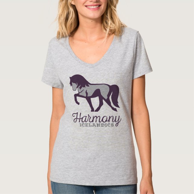 Harmony Islands V Neck T-Shirt (Frente)