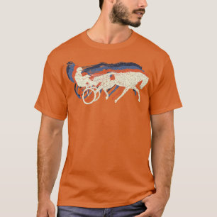 Harness Racing - Camisa T-Raça de Cavalos Desporti