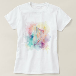 Harp Watercolor T-Shirt