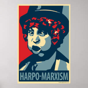 Harpo Marx - Harpo-Marxismo: Poster de OHP