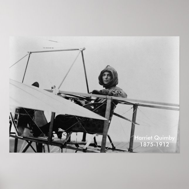 Harriet Quimby poster de 13"x19" (Frente)