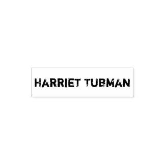 Harriet Tubman - Carimbo de Borracha Autopicante