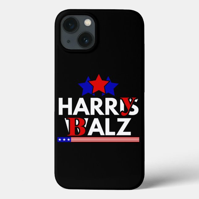 Harris Walz 24 Harry Balz 2024 Meme Democratic (Verso)