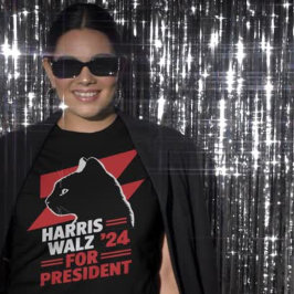 Harris Walz Chilless Cat Ladies T-Shirt