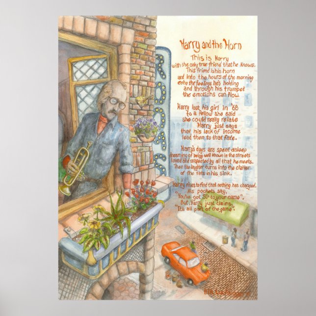 Harry E O Corno - Poster (Frente)