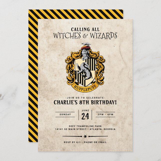 Convite Harry Potter Birthday  Painéis Alcalços Ravenclaw