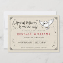 Harry Potter | Chã de Bebê da Hedwig com Entrega E