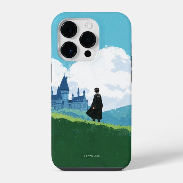 HARRY POTTER™ com vista para o Castelo de HOGWARTS (Verso)