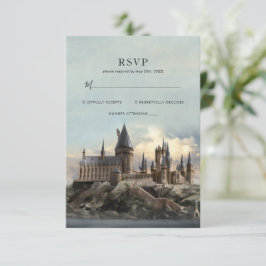 Harry Potter | Convite de Resposta para Casamento 